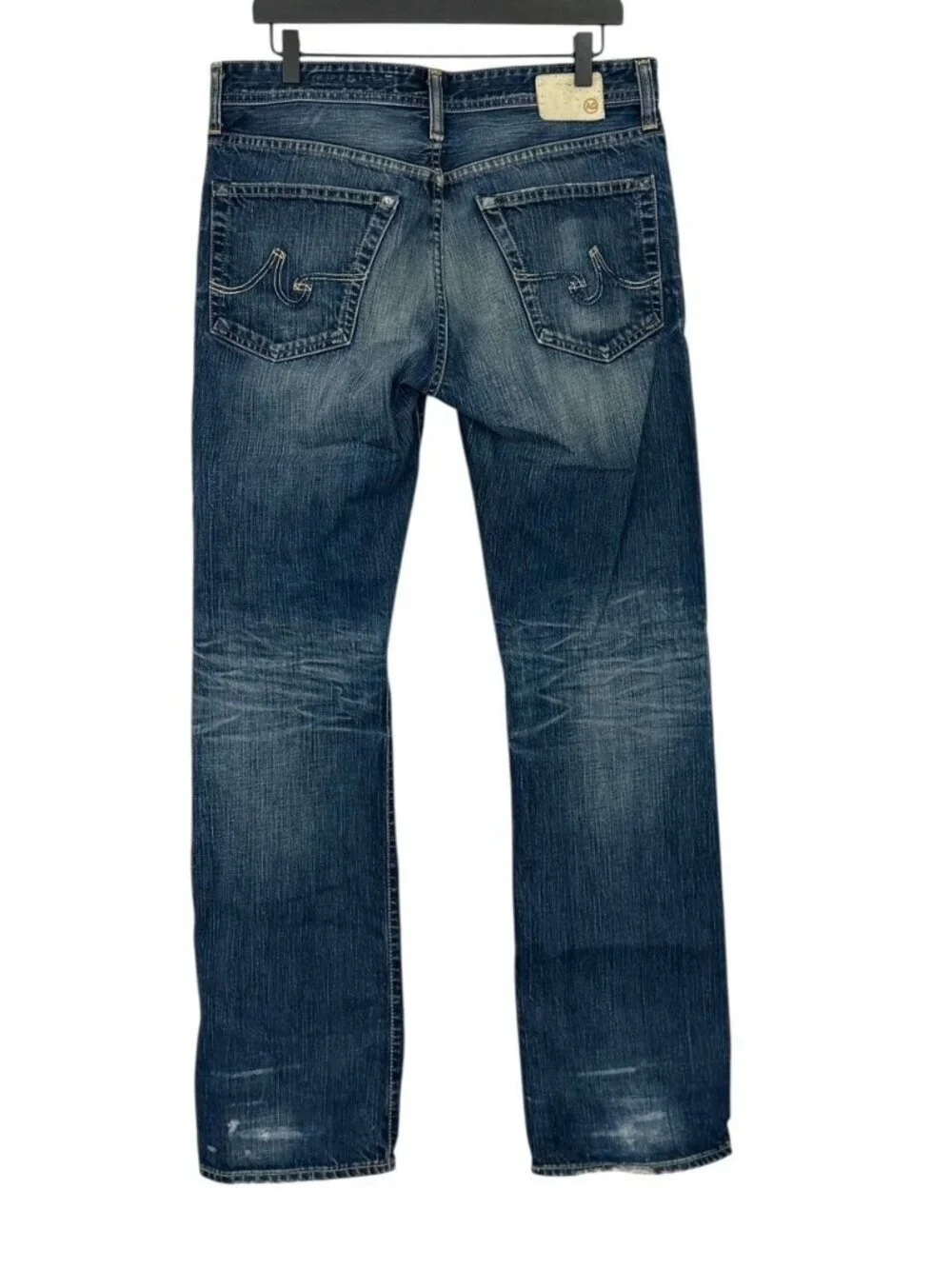 AG Adriano Goldschmied Men's Protege Jeans Slim Straight Button Fly Size 33 x 33
